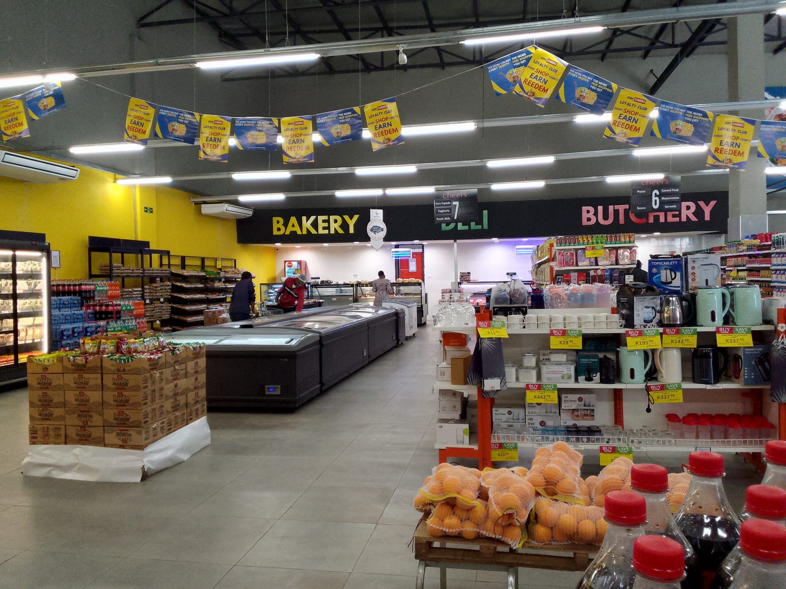 Cheers quality meats and deli section